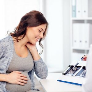 woman at fertility clinic
