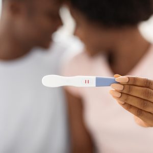 positive pregnancy test